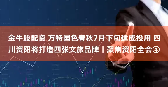 金牛股配资 方特国色春秋7月下旬建成投用 四川资阳将打造四张文旅品牌丨聚焦资阳全会④